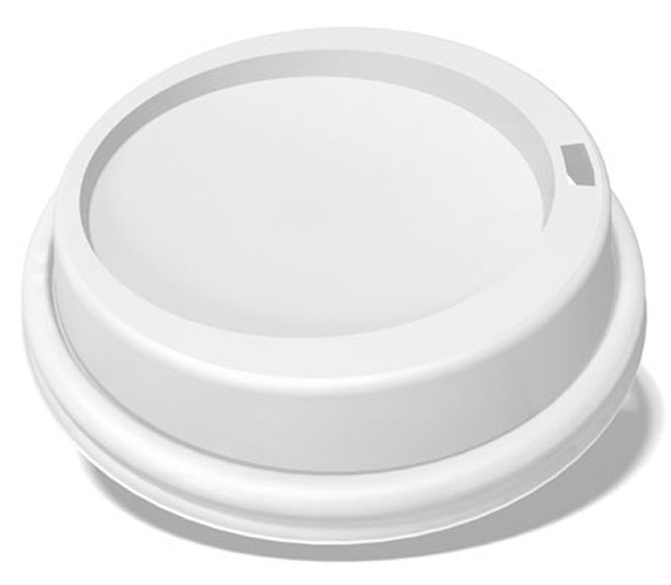 White Hot Coffee Cups Lids