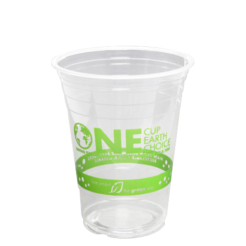 16 oz Clear PLA Cups (Karat Earth, 98mm) -Stock Print