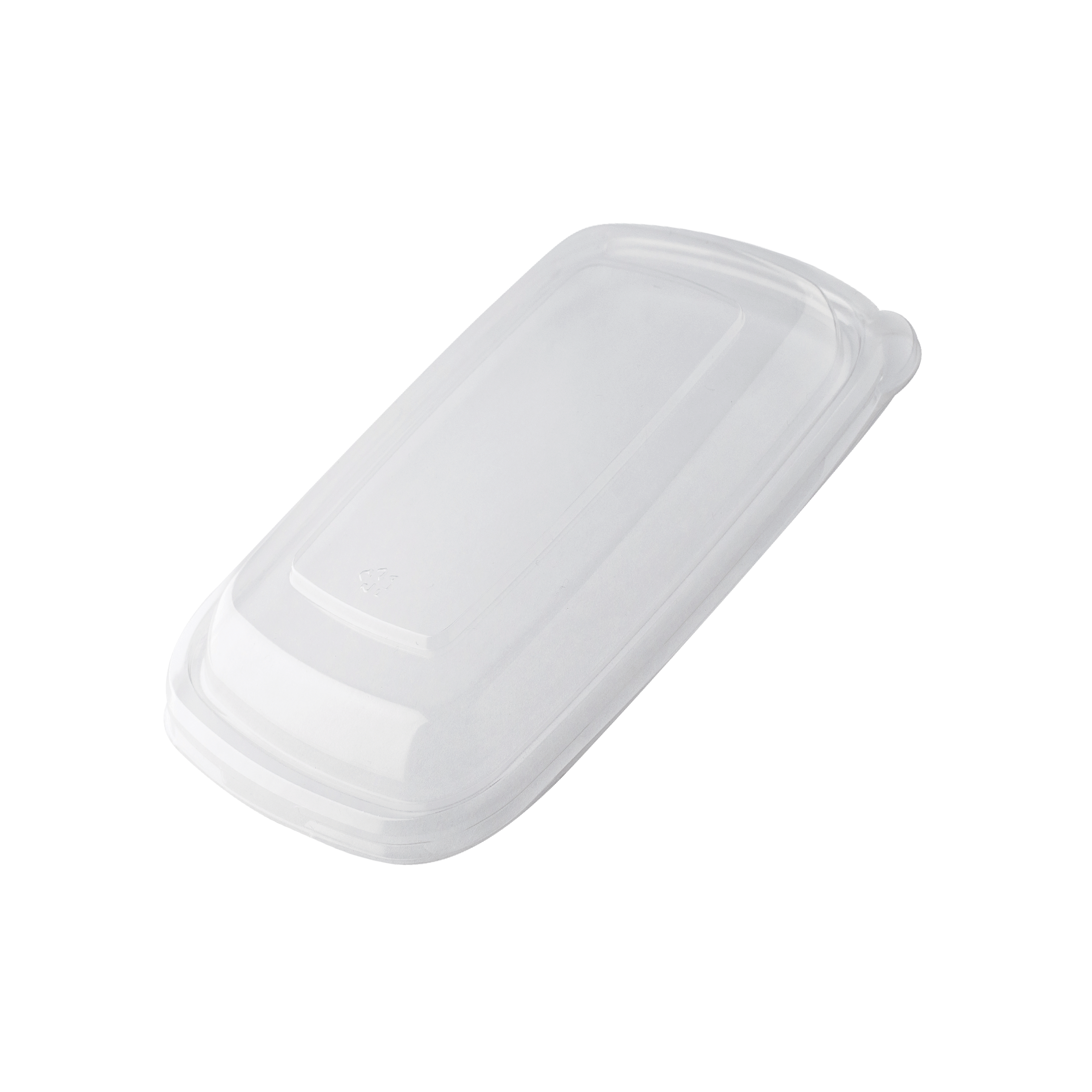 PET Lid-Shallow for 24oz/32oz/48oz  Rectangular Container - 300/case