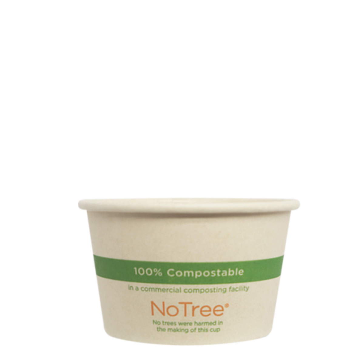 4 oz Eco-Friendly Paper Portion Cup - Kraft