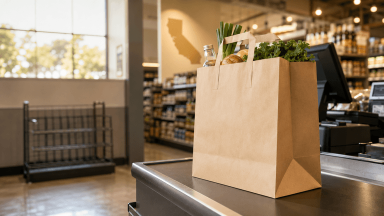Paper Bags in Grocery Stores