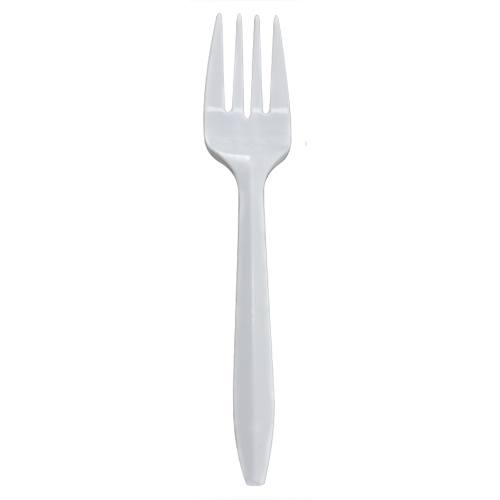 Fork, Med-weight/White