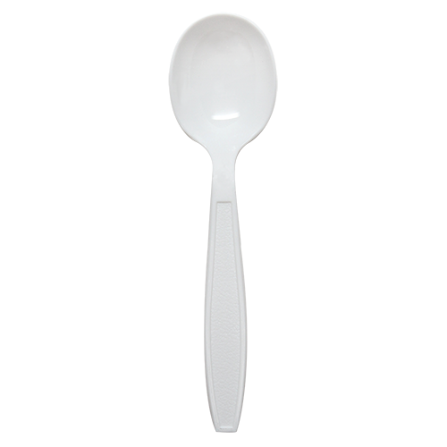 Soup Spoon, Extra Heavy?weight/White