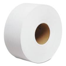 Jumbo Bathroom tissue, white 2 PLY