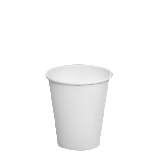 8 oz Paper Hot Cups - White