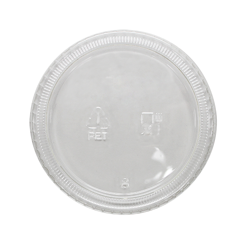 FP-PL400-PP    Clear Lids for portion container, fits  for 3.25, 4oz, 5.5oz cups, 2500/case