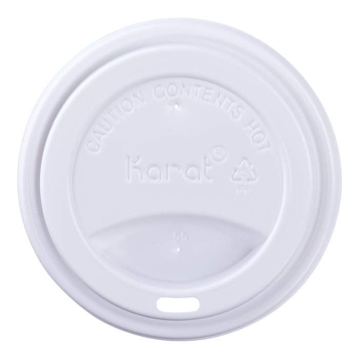 White Hot Coffee Cups Lids