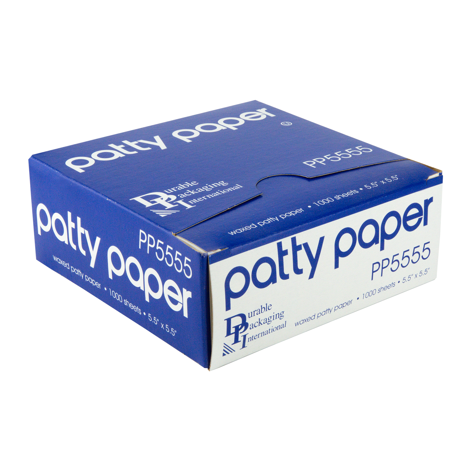 Patty Paper Sheets, Waxed - 1000/case