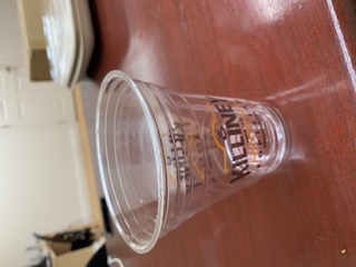 12  oz Clear PET Cups with Killiney Logo - 1000/case