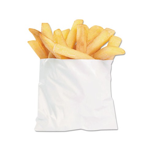 French Fry Bags #6 - French Fry Bag 4 1/2 X 4 1/2