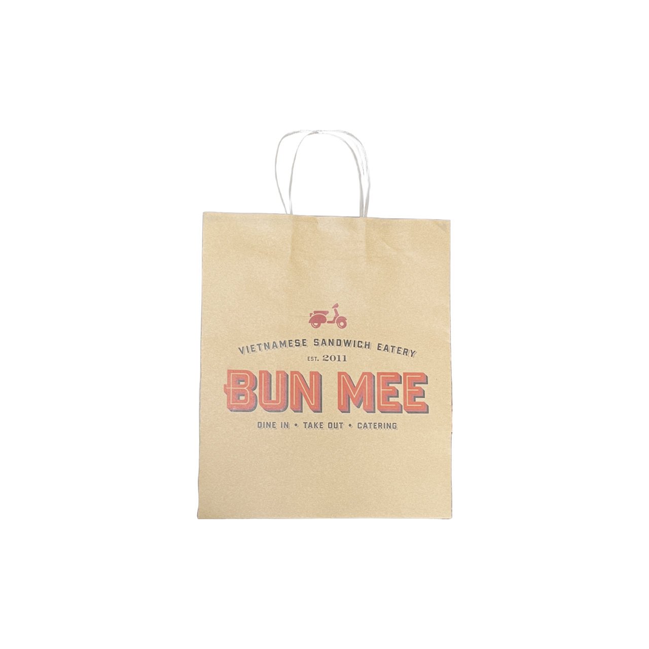 Bun Mee Brown Paper Bag  With TH -10
