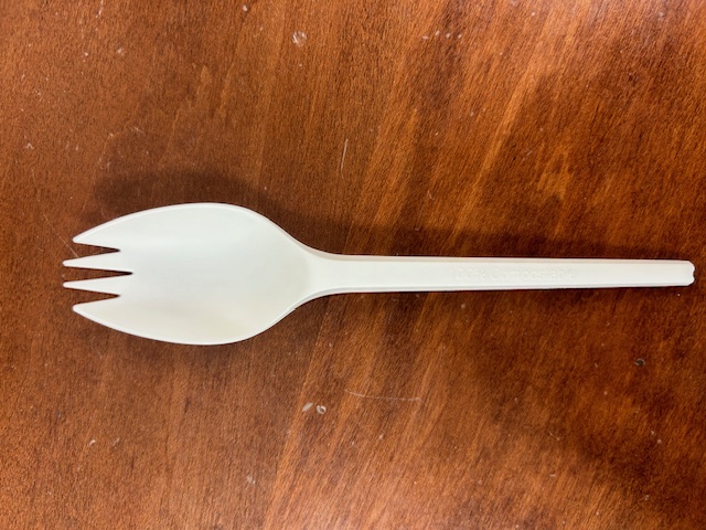 SPORK CPLA Heavy Weight Compostable - Natural 1000/case