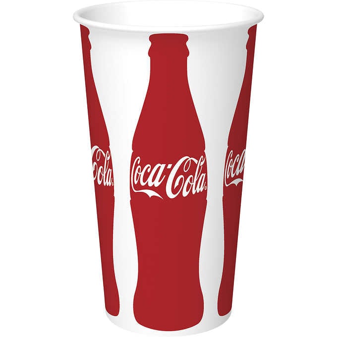 20 oz Cold Paper Cup (Coca-Cola) - 600/case
